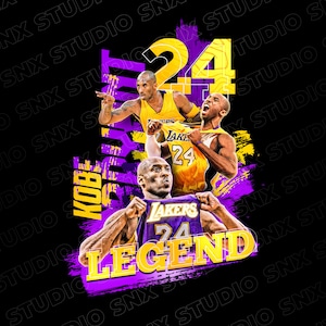 Kobe Bryant PNG Sublimation Design (Digital Download)