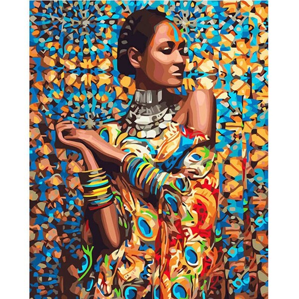 Pop Art Paint by Number Kit Etsy