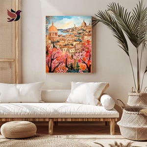Florence Italy Paint by Numbers Kit: DIY Cityscape Art image 2