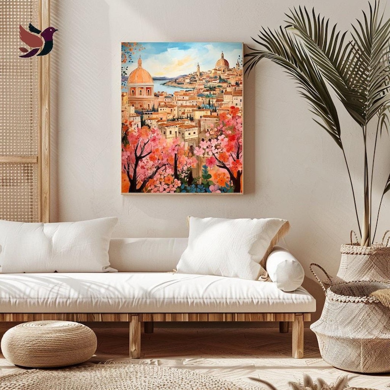 Florence Italy Paint by Numbers Kit: DIY Cityscape Art image 2