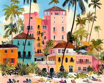 Beach Paint By Numbers Kit: Serene Seaside DIY Adult Craft