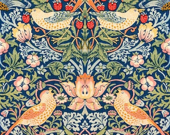 William Morris 'Strawberry Thief' Paint by Numbers Kit: Vintage DIY Adult Art