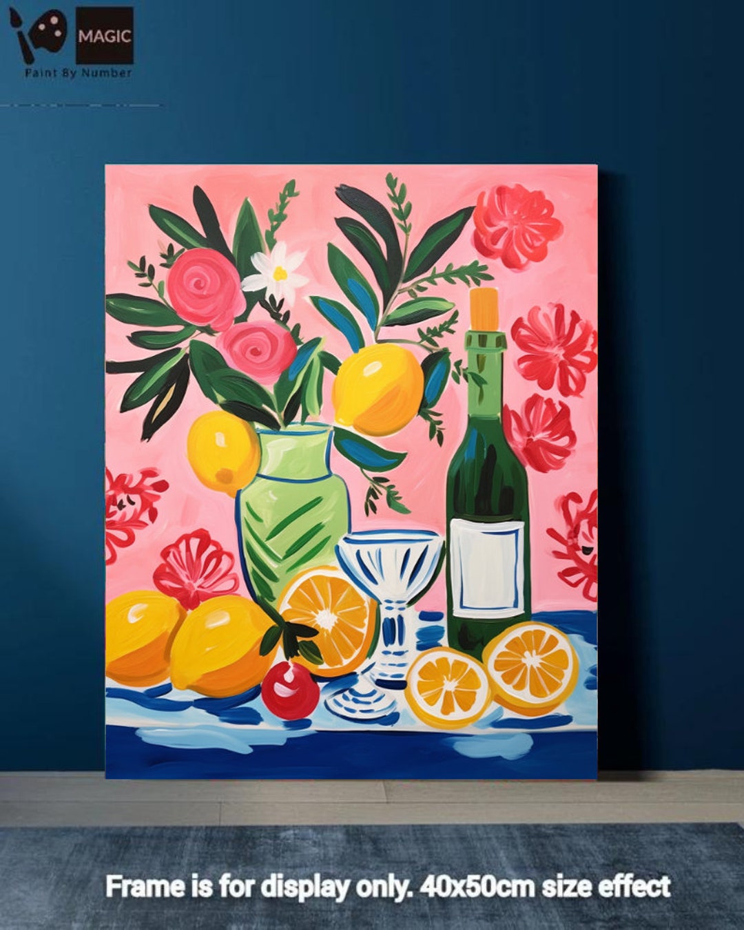 Breakfast Table Paint by Number Paint by Number Kit Paint by Number DIY