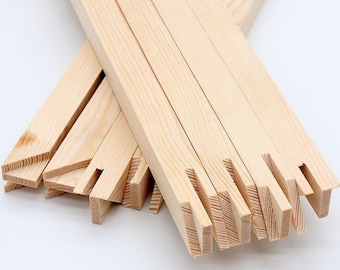 16x20" Canvas Stretch Frame Kit: DIY Pine Wood Bars, 12 x 16", 20x26", 24x30"