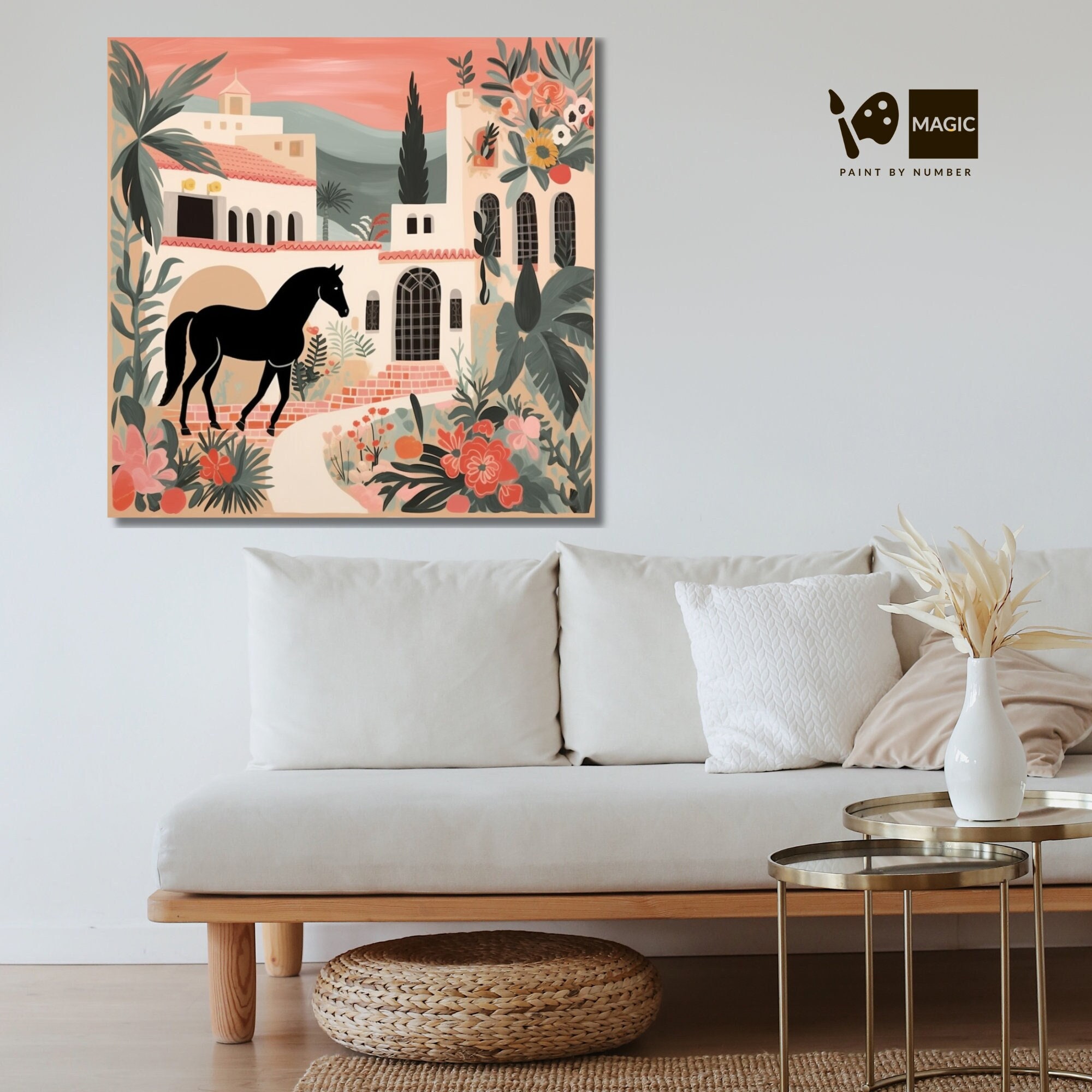 Galloping Colors DIY Horse Painting Kit Unleash Your Inner Etsy