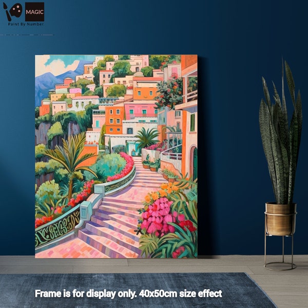 Paint by Number Kits Italy Etsy