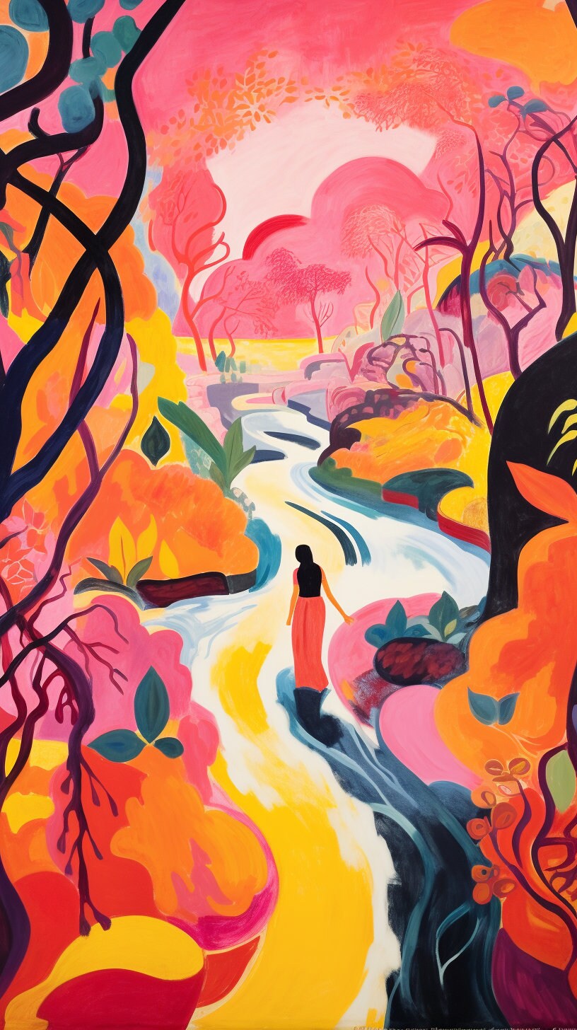 Modern Paint by Number Kit Tropical Scenery Paint by Number Etsy