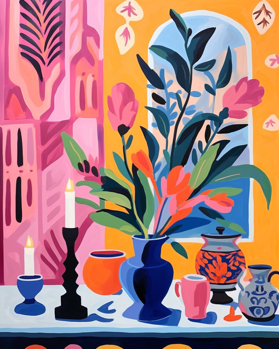 Flowers Paint by Number Paint by Number Kit Paint by Number DIY Paint