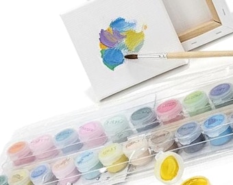 Acrylic Paint Set: Paint By Numbers Refill Colors