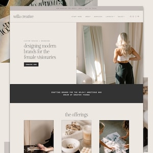 Willa WordPress Theme | Feminine WordPress Theme | Elementor Pro Theme |  Portfolio Theme | Studio Theme