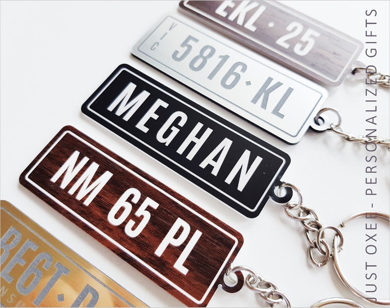 Mini License Plate First Car Gift Ideas Custom Car Number Etsy Australia