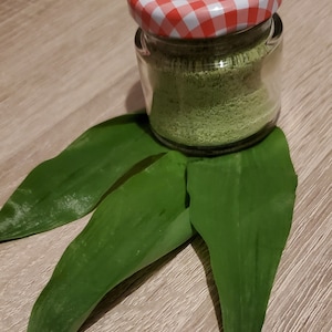 Wild garlic salt, herb salt