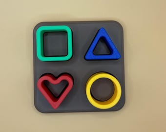 Shapes puzzle 1+ My first puzzle