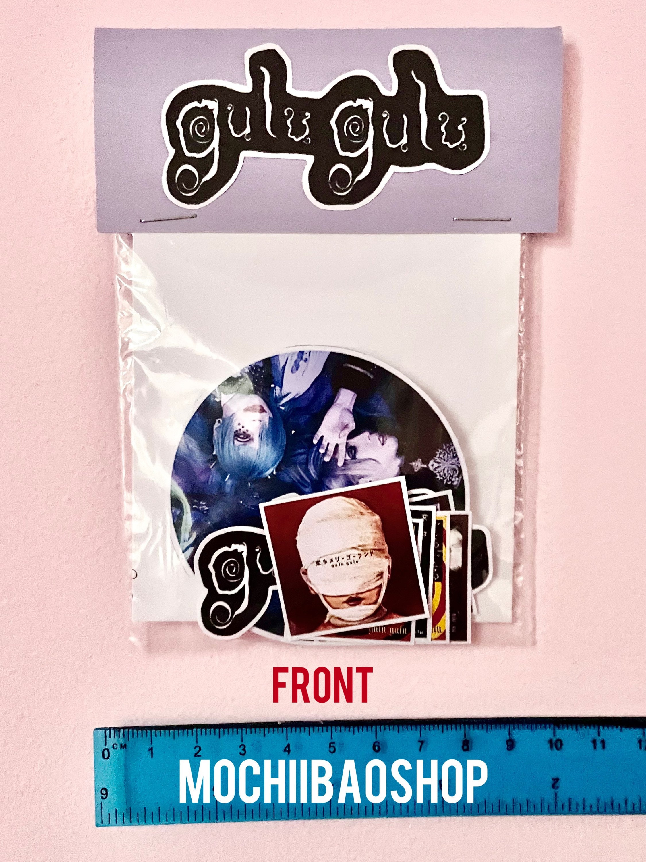 Set of 8 Glossy Gulu Gulu, Visual Kei, Band, Album Stickers. - Etsy