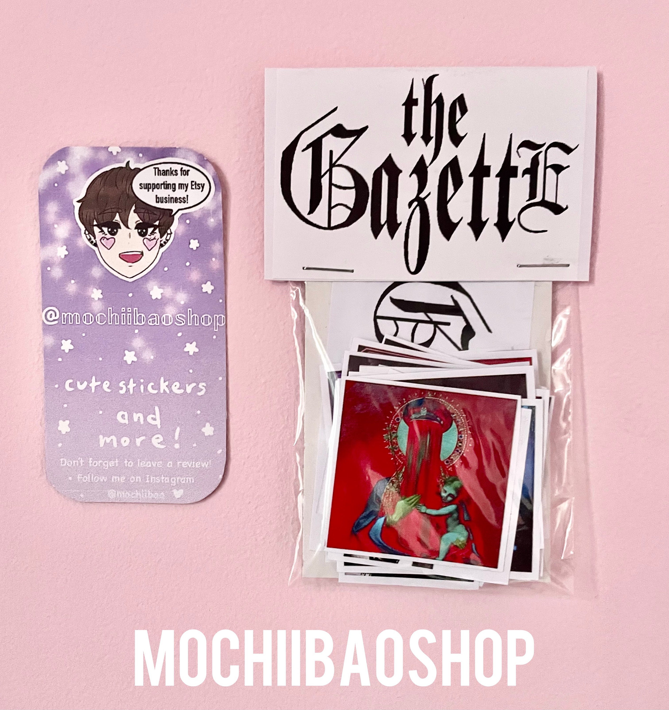 theGazettE21点セット Set of 21 the Gazette Album Glossy Stickers! - Etsy