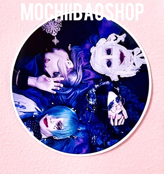 Set of 8 Glossy Gulu Gulu, Visual Kei, Band, Album Stickers! - Etsy