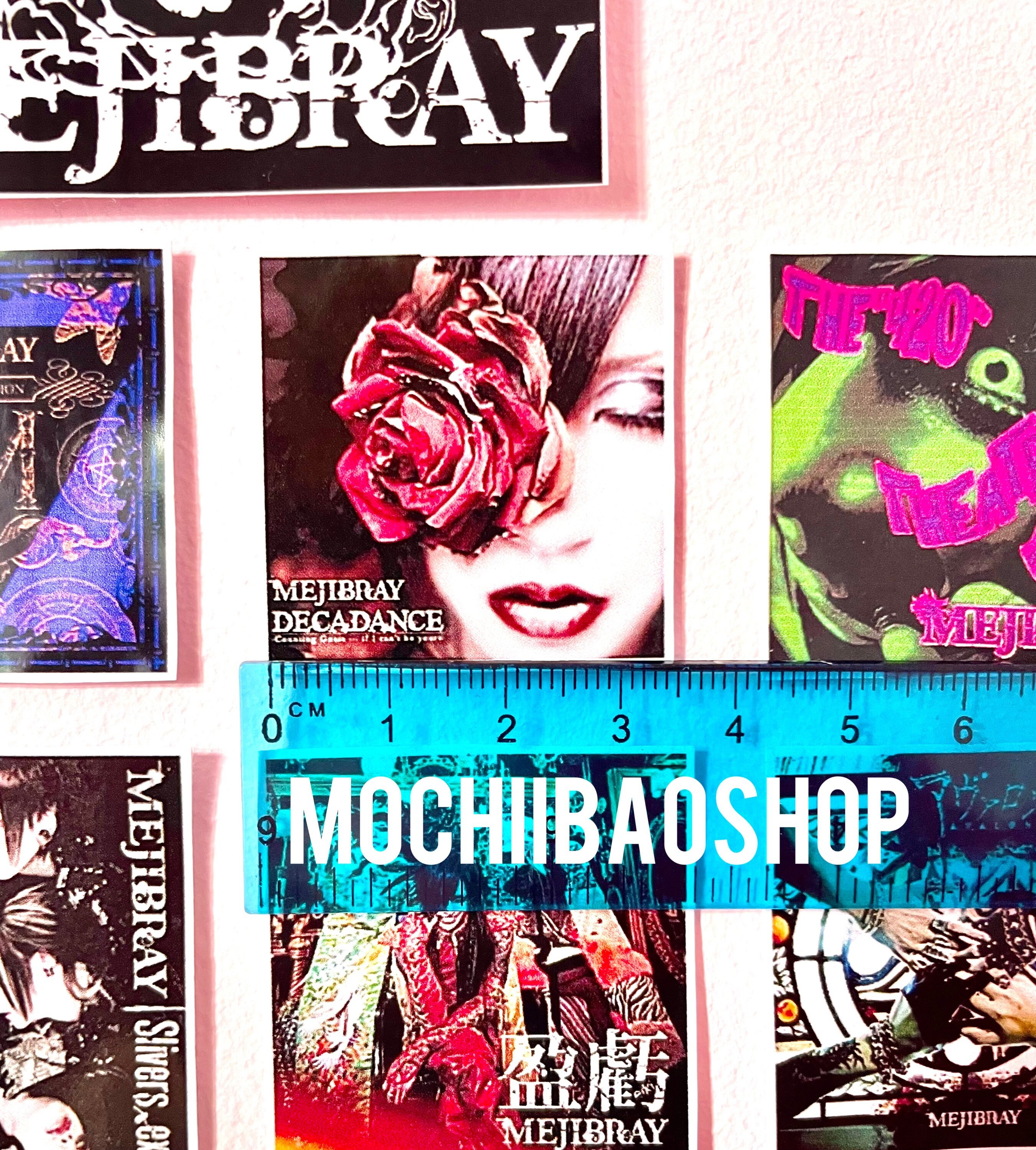 MEJIBRAY ポスター MEJIBRAY Visual Kei Album Cover Sticker Bundle of 26 Glossy