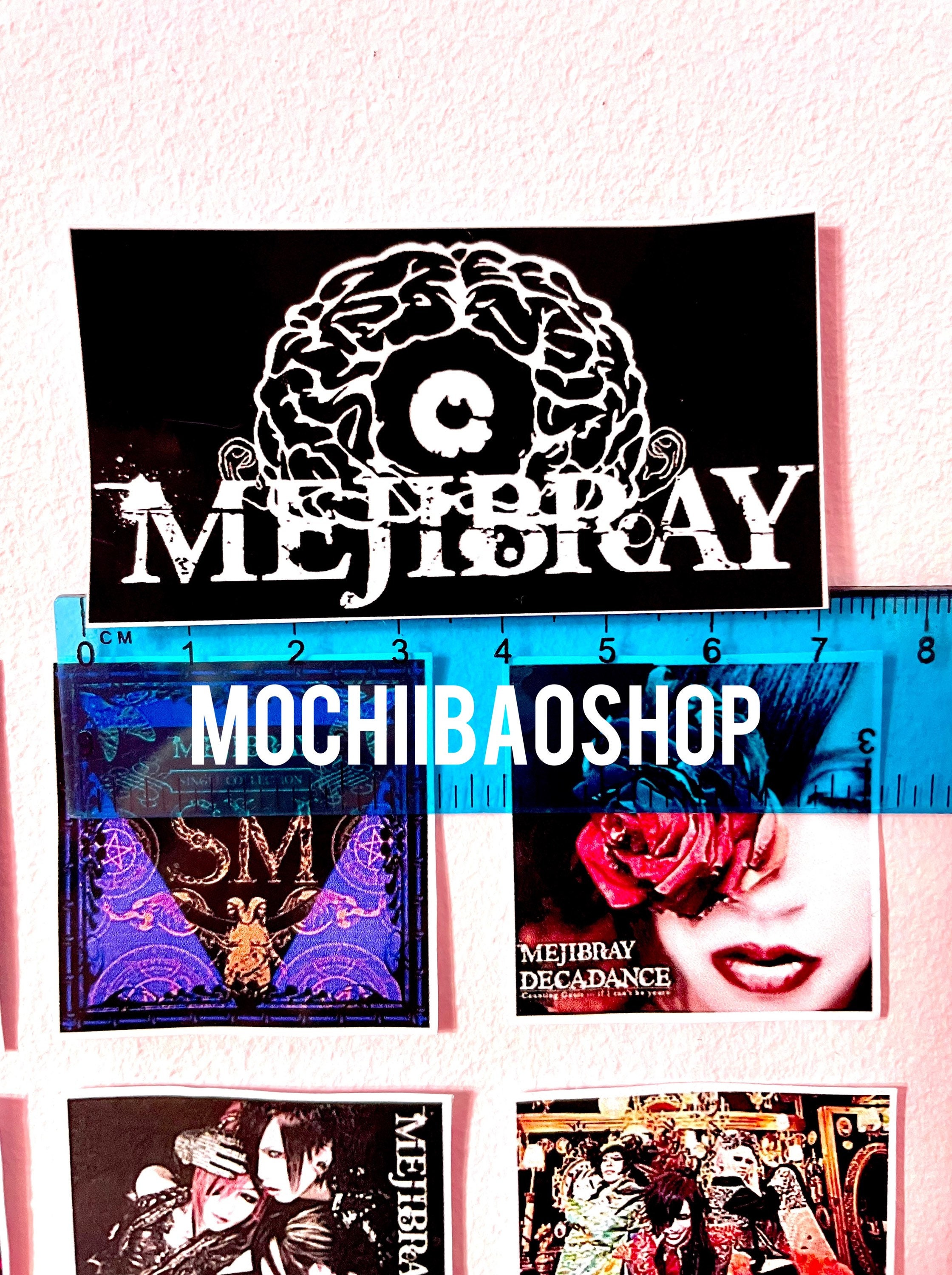 MEJIBRAY Visual Kei Album Cover Sticker Bundle of 26 Glossy