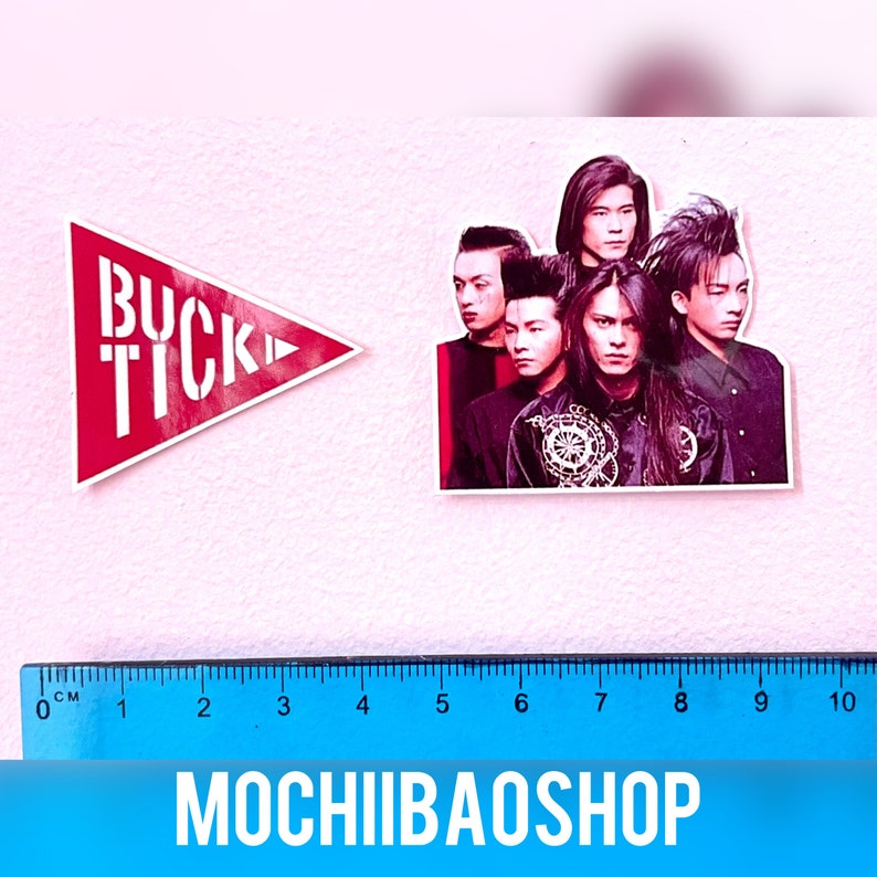 Buck Tick Jrock Visual Kei Band Glossy Stickers Set of 4! - Etsy