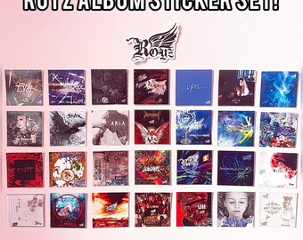 V系★kannivalism【怜＆圭＆裕地】特典★ステッカー★3点セット Royzのビジュアル系、J-ロック、V系バンドのアルバムをモチーフにした