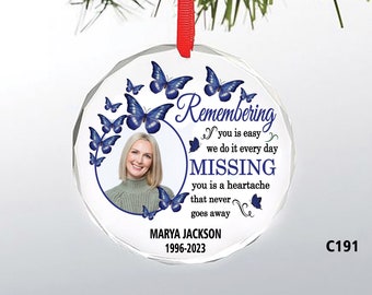 Ornamento commemorativo Png: design ricordo di famiglia (download digitale)