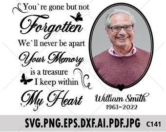 Citazione commemorativa SVG: In Loving Memory Design (download digitale)