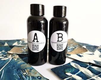 DIY 400ml Cyanotypie Nachfüllpackung