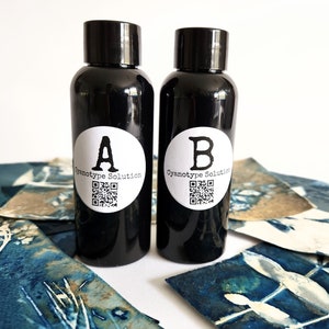 DIY 100ml Cyanotypie Nachfüllpackung