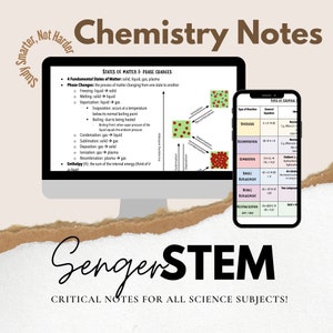 AP Chemistry Notes - Essential Content Bundle (40% off!)