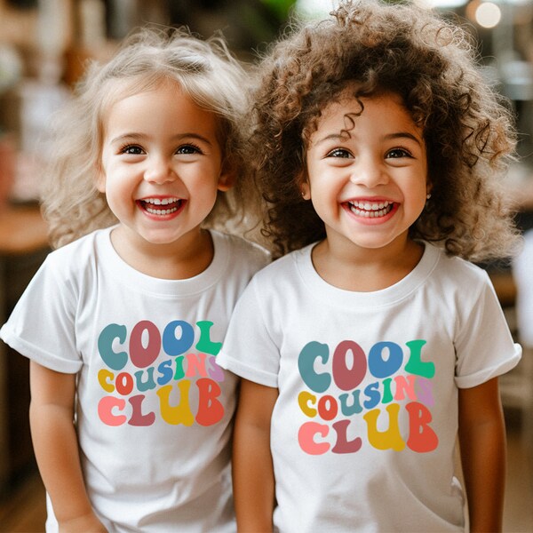 We're A Match- Cool Cousin Club Matching T-Shirts