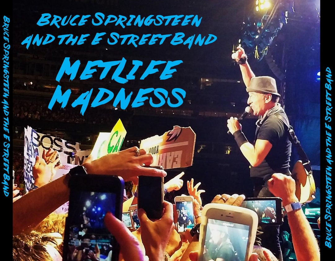 Bruce Springsteen MetLife Madness 6CD Live Born To Run Etsy Italia
