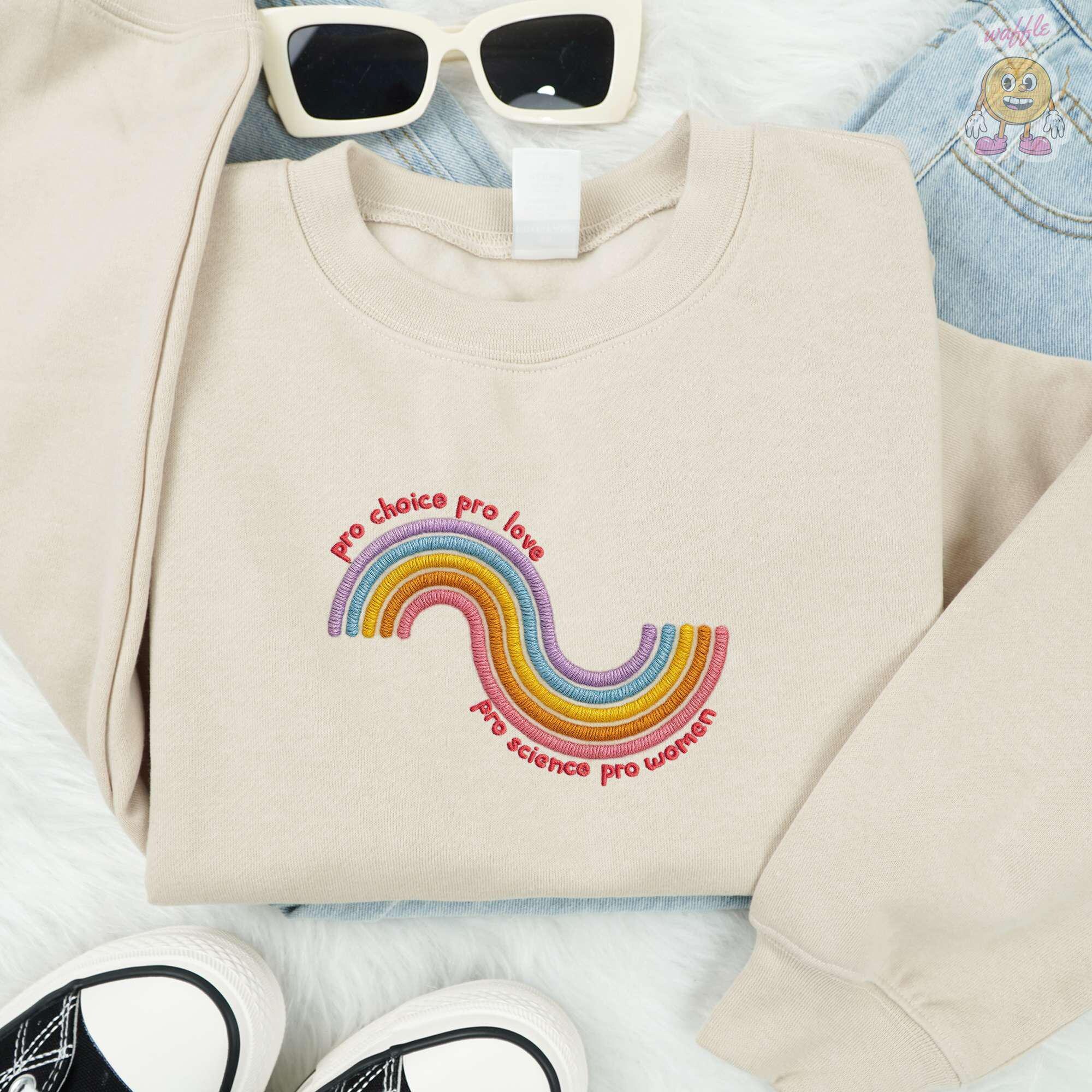 EMBROIDERED Pro Choice Women Rights Shirt, Patriarchy Shirt, Women Equal Rights Tee, Feminist Gift, Equality T-shirt, LGBTQ Pride Shirt