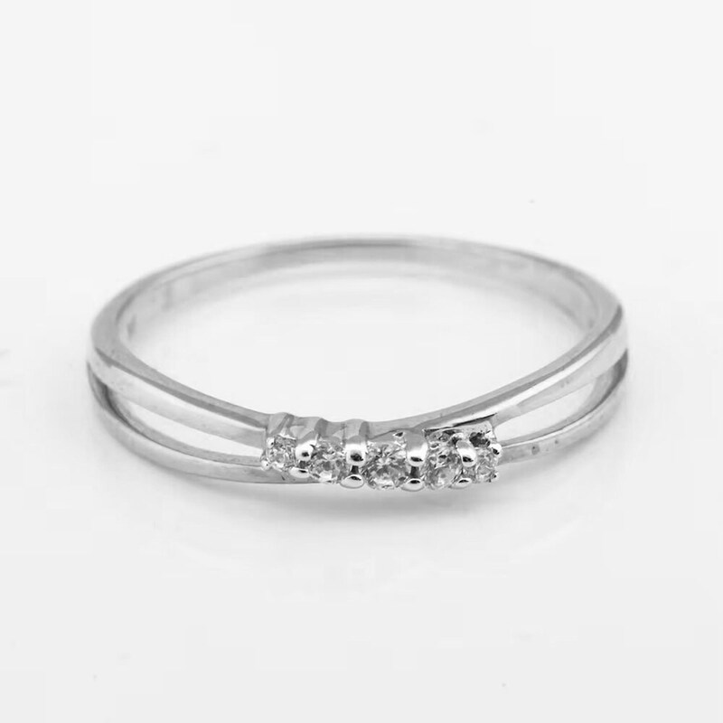 Overlapping Ring - Etsy