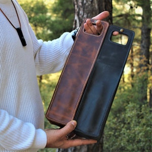 Leather bottle bag,Wine carrier bag,Personalized leather wine tote,Engraved wine tote,Leather bottle holder,Leather wine bottle carrier