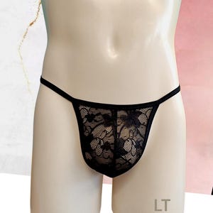 Men&#39;s Lace String Thong