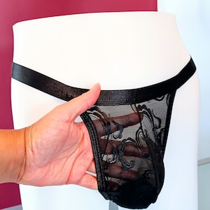 Male Thong, crossdresser, Mens Underwear Thong, G Underwear