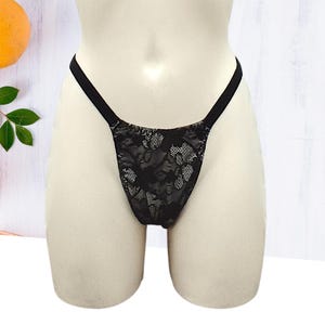 String-Gaff, mittelgroß, mit Anker, zum Einstecken, String-Tanga