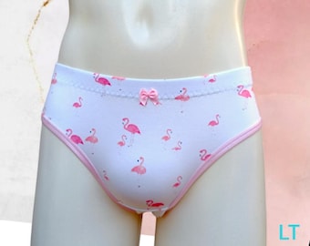 Slip culotte Swan, pour femme Trans en coton stretch