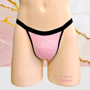 Medium Tulle Gaff String with Adjustment, Tuck Gaff for Transgender Women