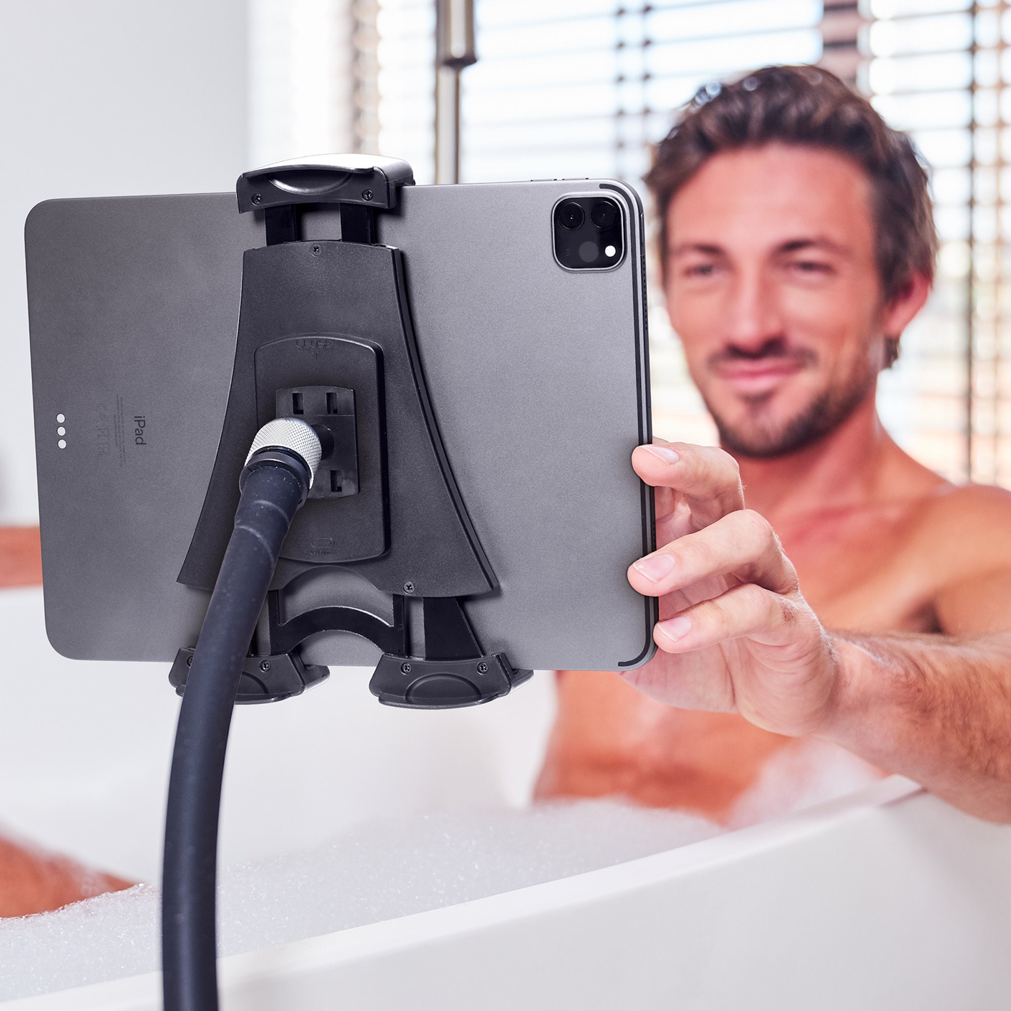 Tablet Holder Phone Holder PRO iPad Stand Flexible. for Maximum Comfort