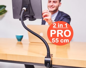 Tablet holder - Phone holder PRO - iPad stand - flexible. For maximum comfort. Stylish Dutch Design. GOOS-E®