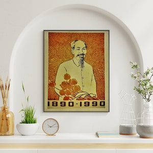 Vintage Vietnam War Propaganda Poster - Ho Chi Minh Trail the Road to ...