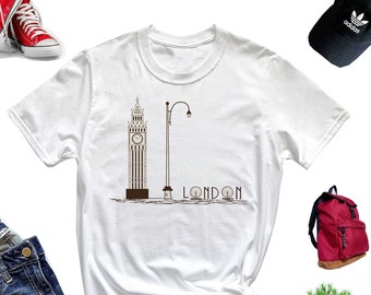 England City London T-Shirt, England Trip Shirt, Traveller Shirt, London City Shirt M384