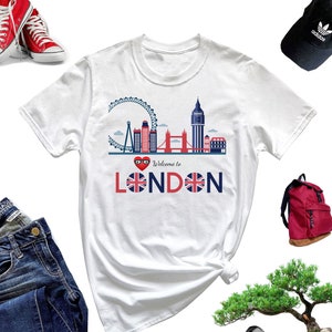 Welcome to London T-Shirt, England Trip Shirt, Traveller Shirt, London City Shirt M187