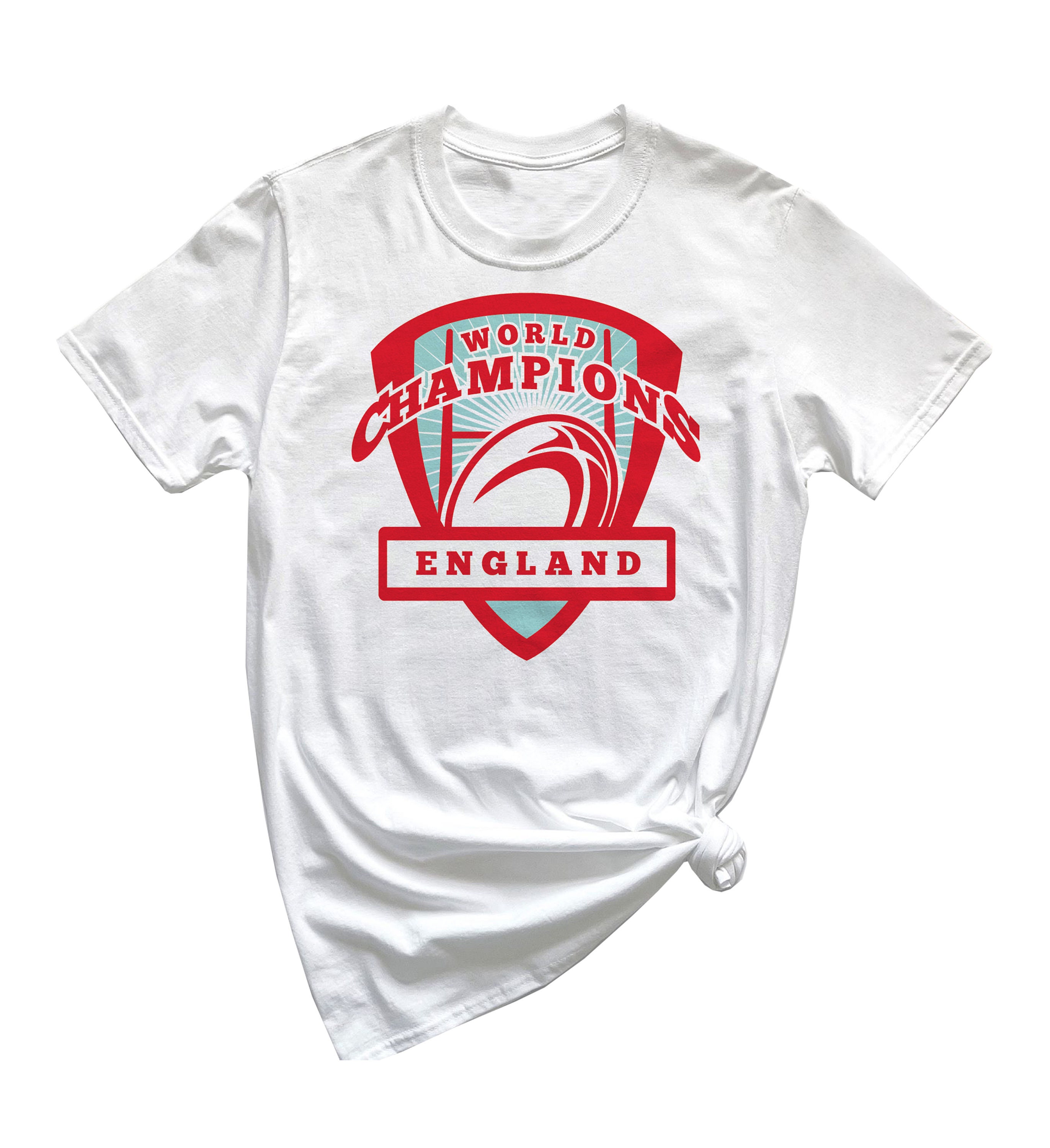 Discover England World Cup Champions T-Shirt, England Football Shirt Q127