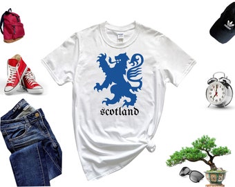 Vintage Scottish Lion T Shirt, Scotland T Shirt,