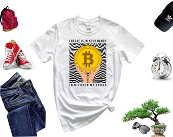 Krypto Bitcoin T-shirt Krypto T-shirt 62p