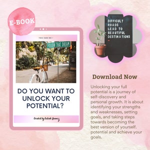 Do You Want To Unlock Your Potential?  E-Book | PDF Download | Unlock Your Full Potential Guide | Self Help eBook