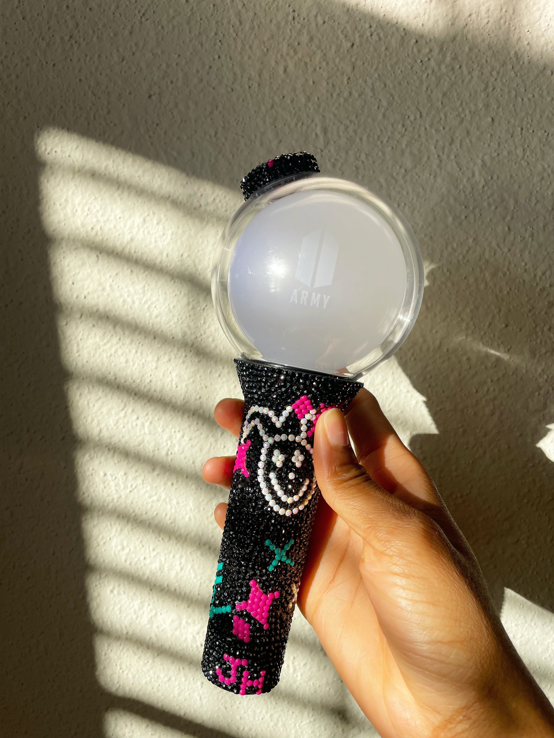 アミボムケース　BTS OFFICIAL LIGHT STICK CASE BTS Themed Army Bomb Special Edition Lightstick Case - Etsy