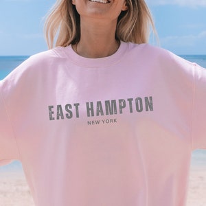 Sweat oversize East Hampton, sweat East Hampton, East Hampton, sweat tendance, vintage, chemise oversize Hamptons, New york